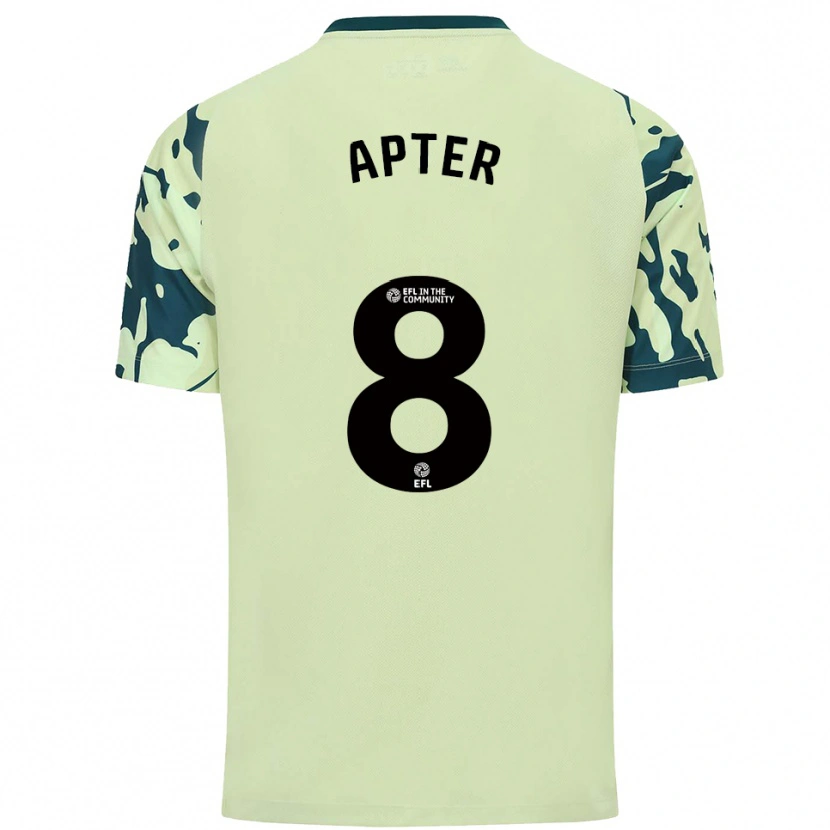 Danxen Mujer Camiseta Matthew Apter #8 Verde Oscuro 2ª Equipación 2025/26 La Camisa México