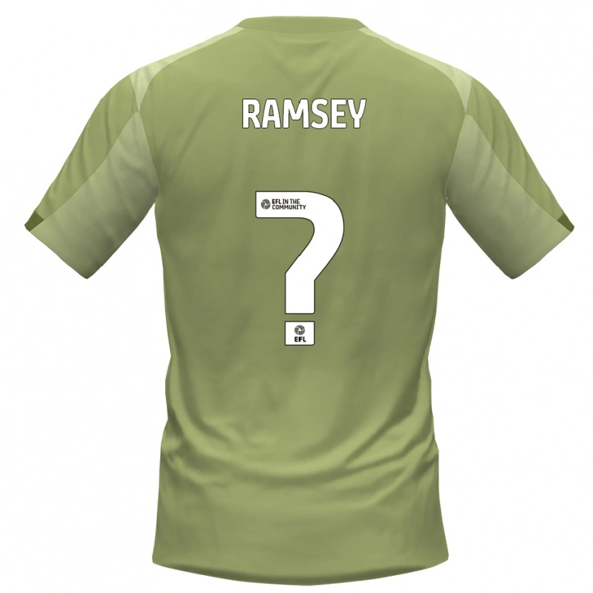 Danxen Mujer Camiseta Tommy Ramsey #0 Salvia Champán 2ª Equipación 2025/26 La Camisa México