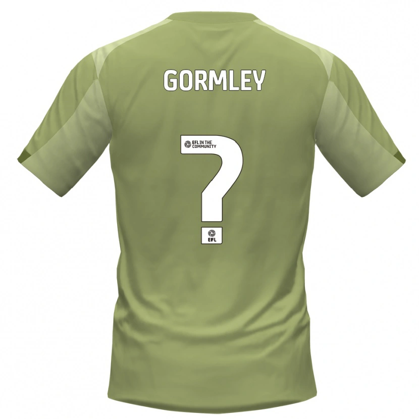 Danxen Mujer Camiseta Chloe Gormley #0 Salvia Champán 2ª Equipación 2025/26 La Camisa México