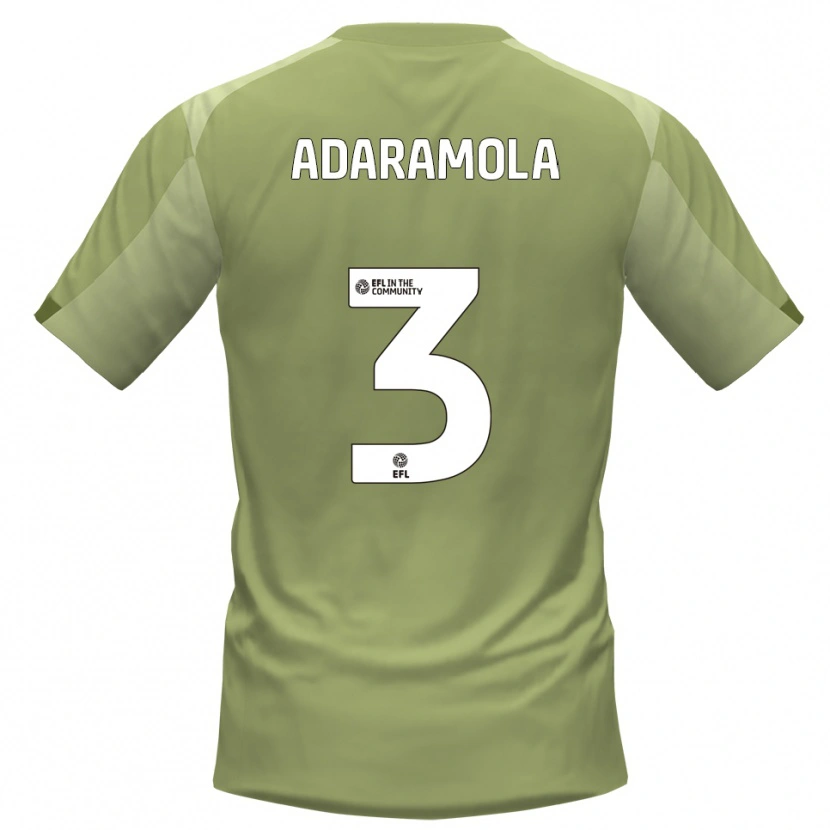 Danxen Mujer Camiseta Tayo Adaramola #3 Salvia Champán 2ª Equipación 2025/26 La Camisa México