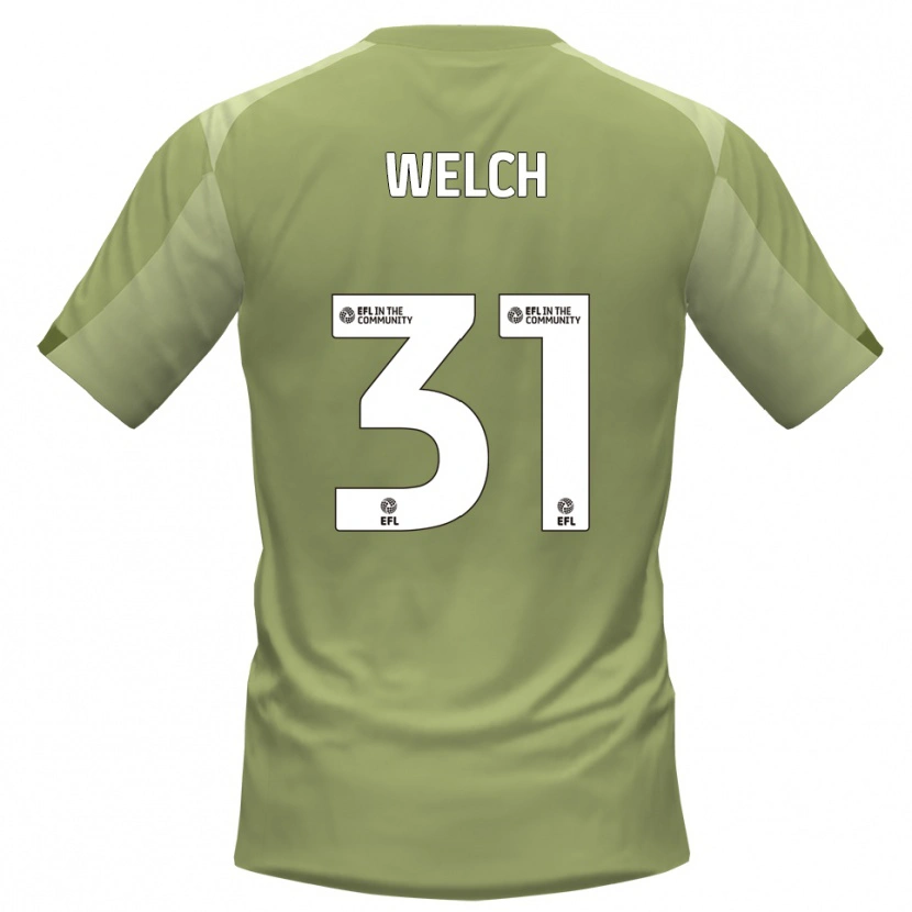 Danxen Mujer Camiseta Makai Welch #31 Salvia Champán 2ª Equipación 2025/26 La Camisa México