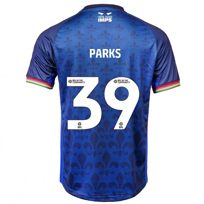 Danxen Mujer Camiseta Charlie Parks #39 Azul Azul Marino 2ª Equipación 2025/26 La Camisa México