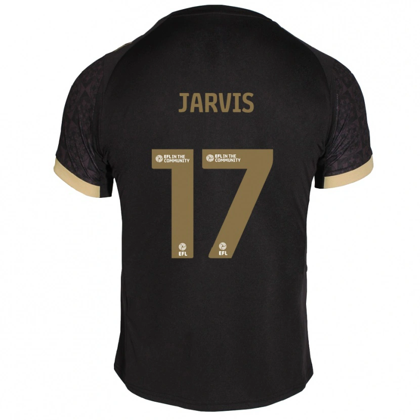 Danxen Mujer Camiseta Lulu Jarvis #17 Negro Dorado 2ª Equipación 2025/26 La Camisa México