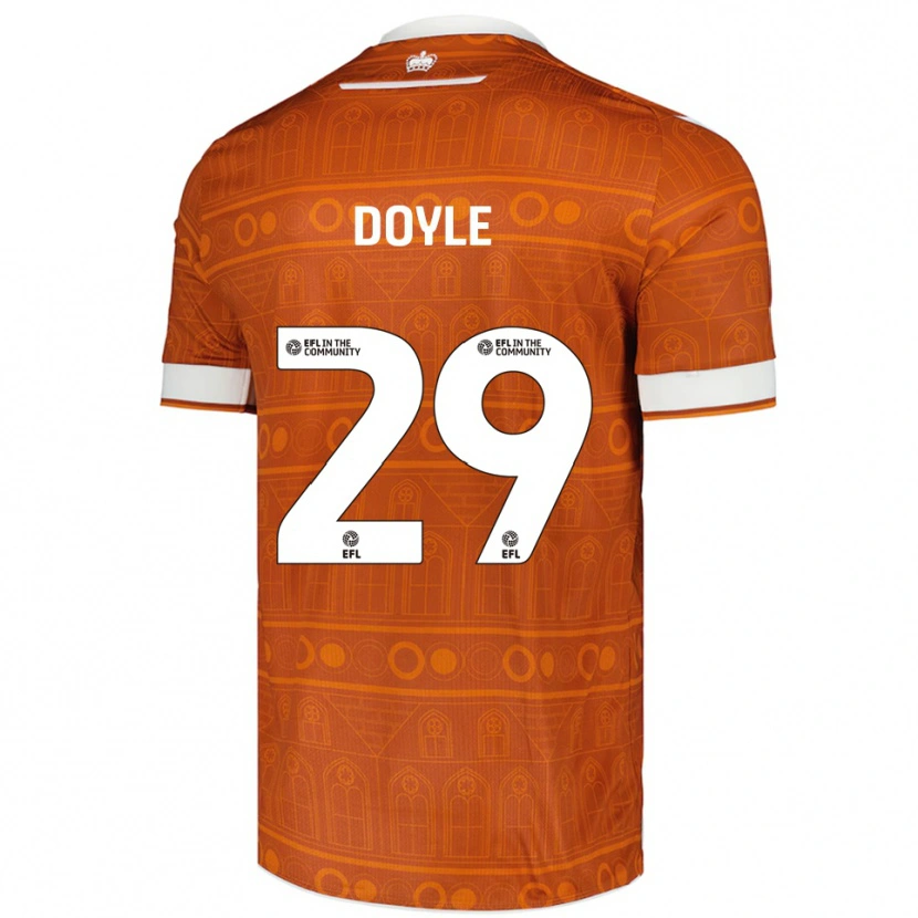 Danxen Mujer Camiseta Kamari Doyle #29 Naranja Blanco 2ª Equipación 2025/26 La Camisa México