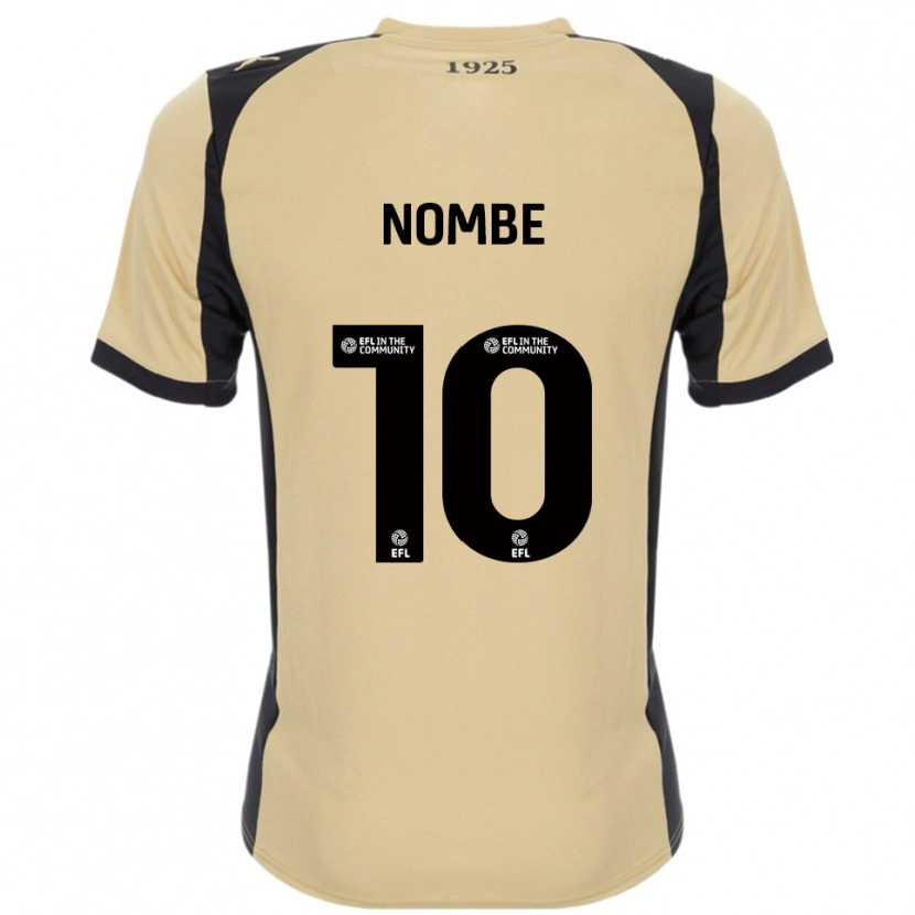 Danxen Mujer Camiseta Sam Nombe #10 Dorado Negro 2ª Equipación 2025/26 La Camisa México