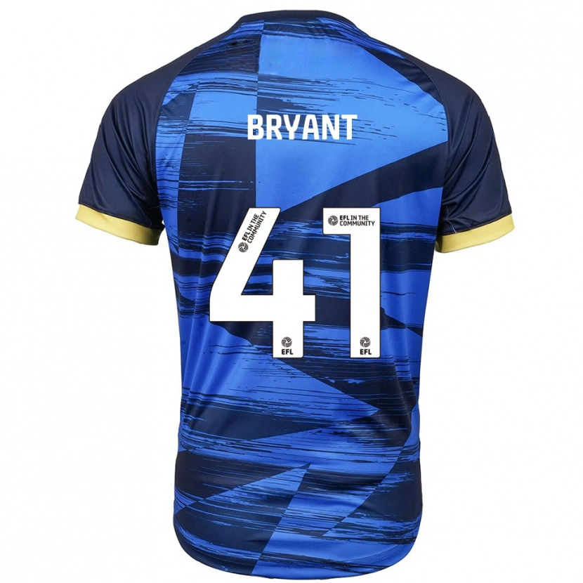 Danxen Mujer Camiseta Jacob Bryant #41 Azul Azul Marino 2ª Equipación 2025/26 La Camisa México