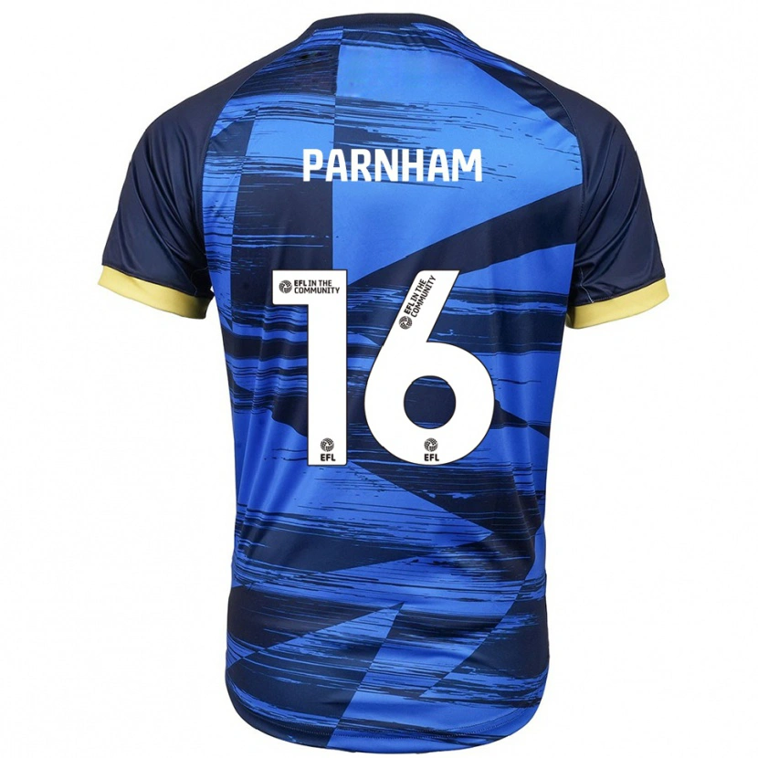Danxen Mujer Camiseta Arianne Parnham #16 Azul Azul Marino 2ª Equipación 2025/26 La Camisa México