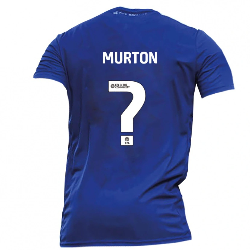 Danxen Mujer Camiseta Phoebe Murton #0 Azul Blanco 2ª Equipación 2025/26 La Camisa México