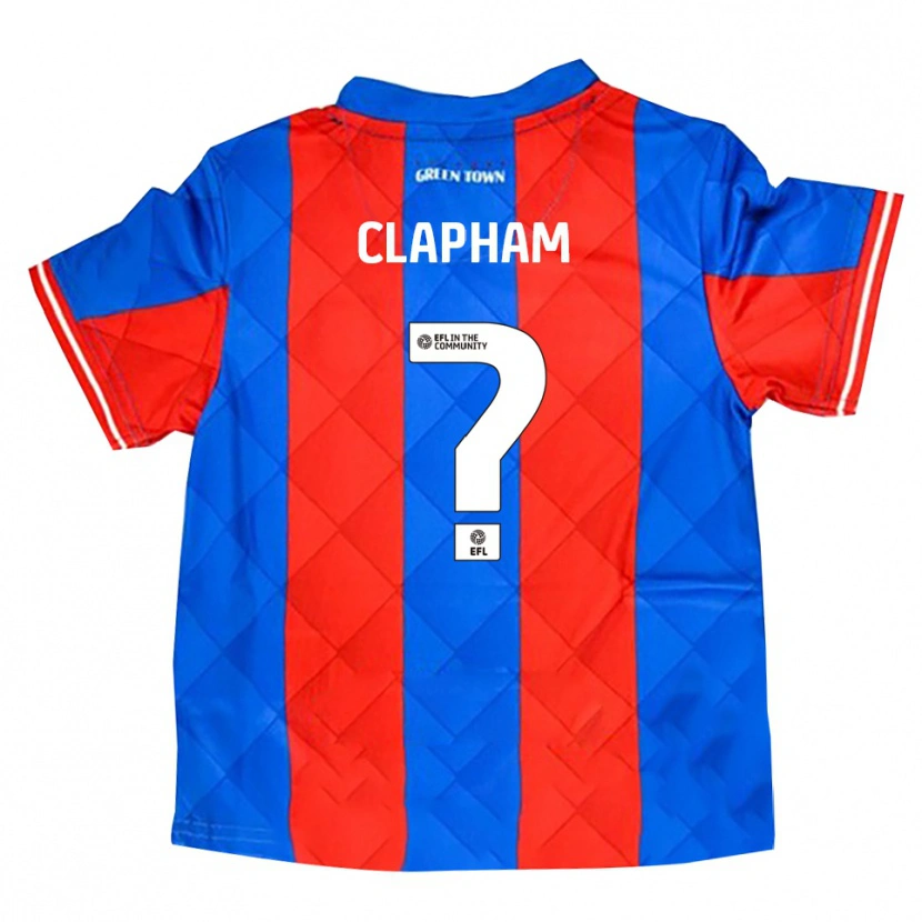 Danxen Mujer Camiseta Hermione Clapham #0 Azul Rojo Blanco 2ª Equipación 2025/26 La Camisa México