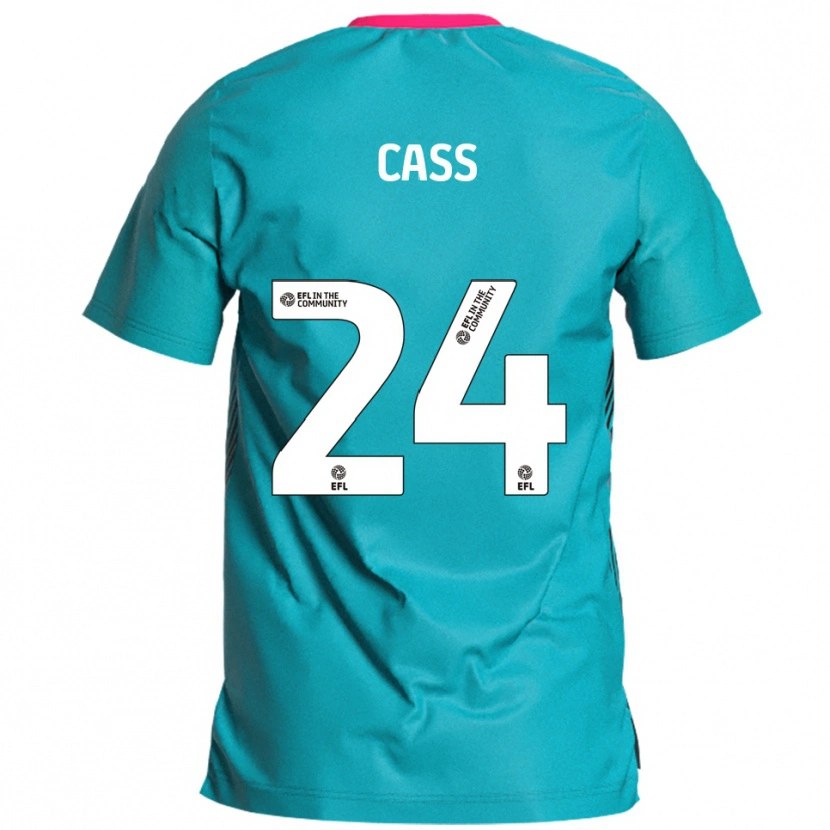 Danxen Mujer Camiseta Lewis Cass #24 Celeste Rosa 2ª Equipación 2025/26 La Camisa México