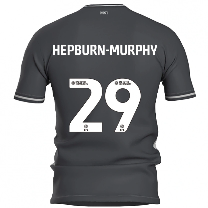Danxen Mujer Camiseta Rushian Hepburn-Murphy #29 Gris Plata 2ª Equipación 2025/26 La Camisa México