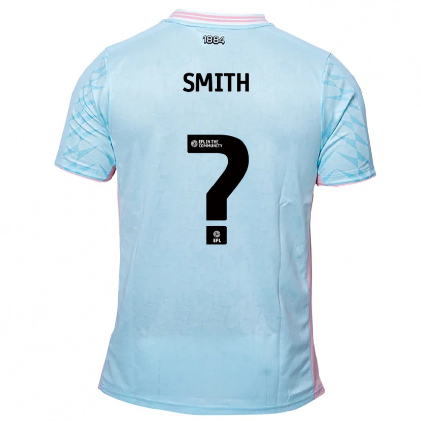 Danxen Mujer Camiseta Lindsey Smith #0 Celeste Rosa 2ª Equipación 2025/26 La Camisa México