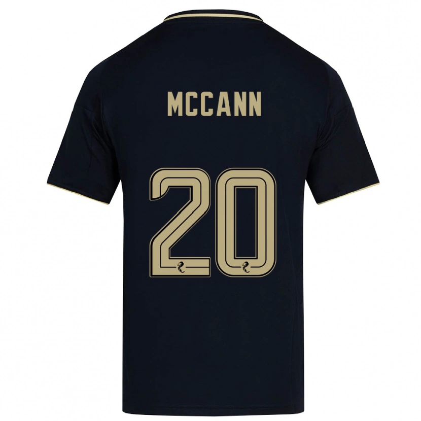 Danxen Mujer Camiseta Annalisa Mccann #20 Azul Marino Dorado 2ª Equipación 2025/26 La Camisa México