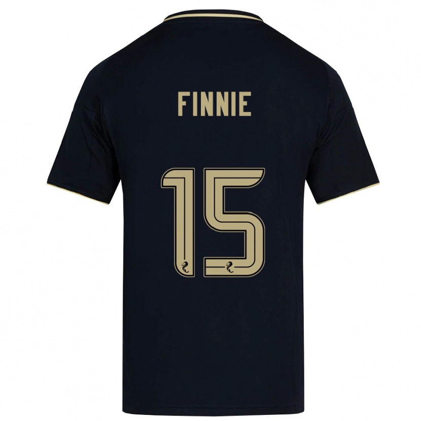 Danxen Mujer Camiseta Maddison Finnie #15 Azul Marino Dorado 2ª Equipación 2025/26 La Camisa México