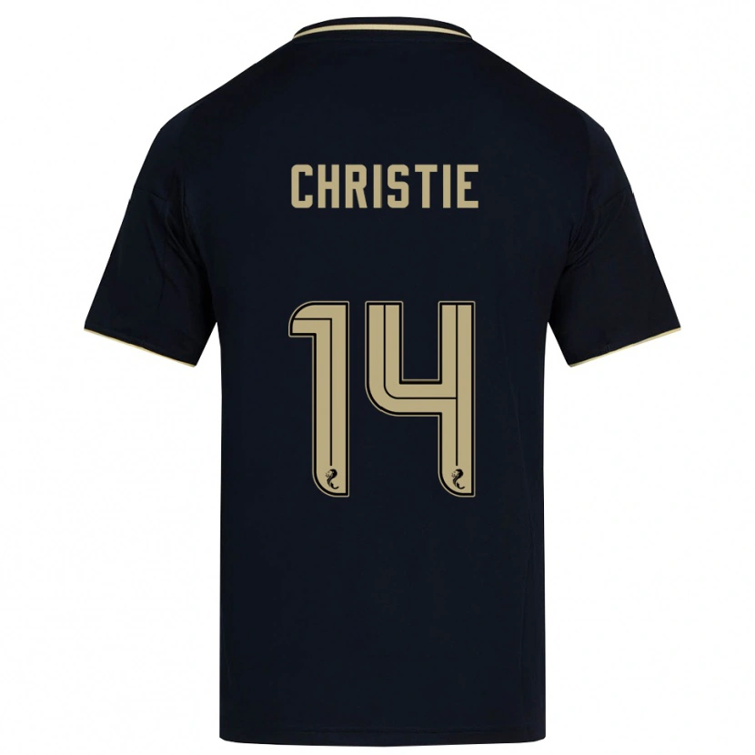 Danxen Mujer Camiseta Mya Christie #14 Azul Marino Dorado 2ª Equipación 2025/26 La Camisa México