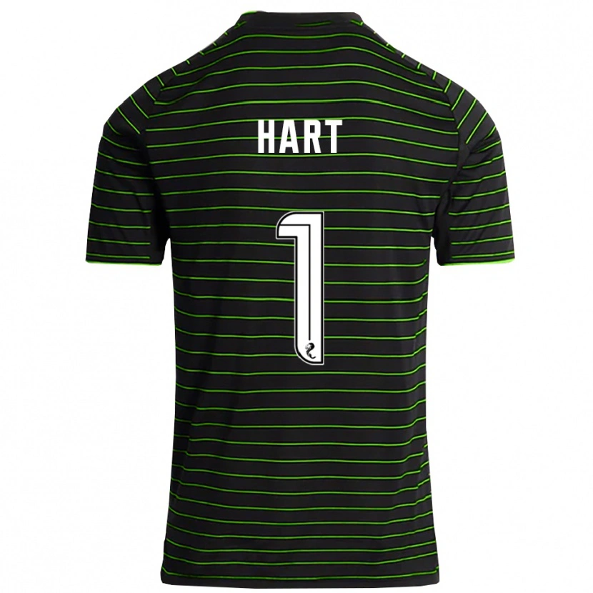 Danxen Mujer Camiseta Joe Hart #1 Negro Verde 2ª Equipación 2025/26 La Camisa México