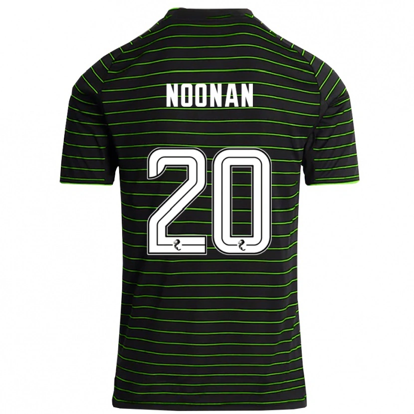 Danxen Mujer Camiseta Saoirse Noonan #20 Negro Verde 2ª Equipación 2025/26 La Camisa México