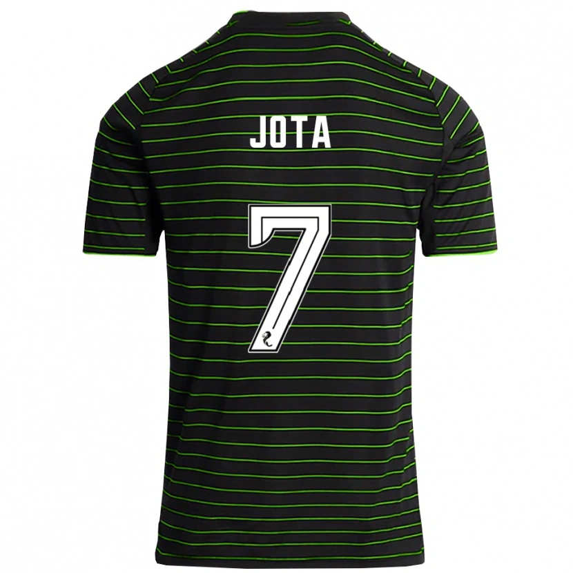 Danxen Mujer Camiseta Jota #7 Negro Verde 2ª Equipación 2025/26 La Camisa México