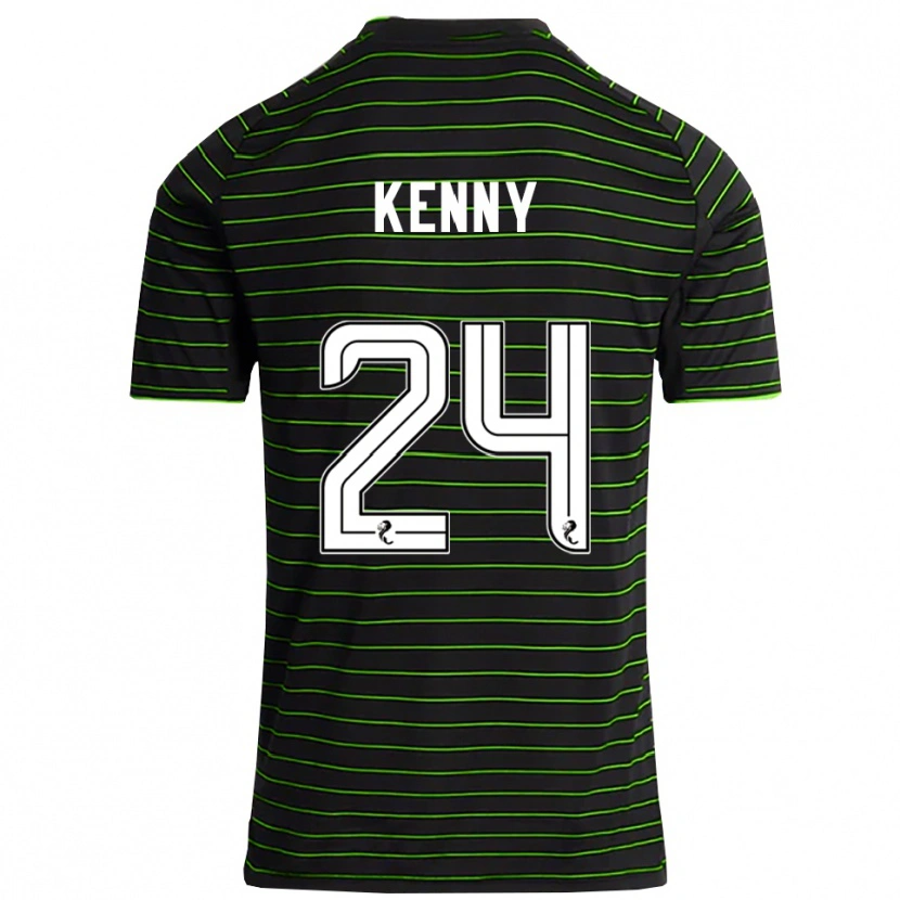 Danxen Mujer Camiseta Johnny Kenny #24 Negro Verde 2ª Equipación 2025/26 La Camisa México
