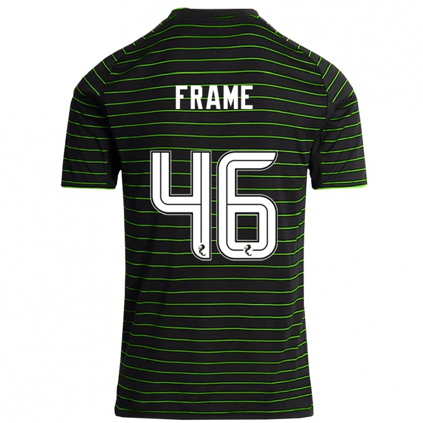 Danxen Mujer Camiseta Mitchel Frame #46 Negro Verde 2ª Equipación 2025/26 La Camisa México
