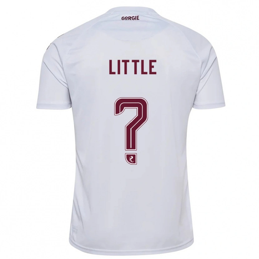 Danxen Mujer Camiseta Conlan Little #0 Blanco Borgoña 2ª Equipación 2025/26 La Camisa México