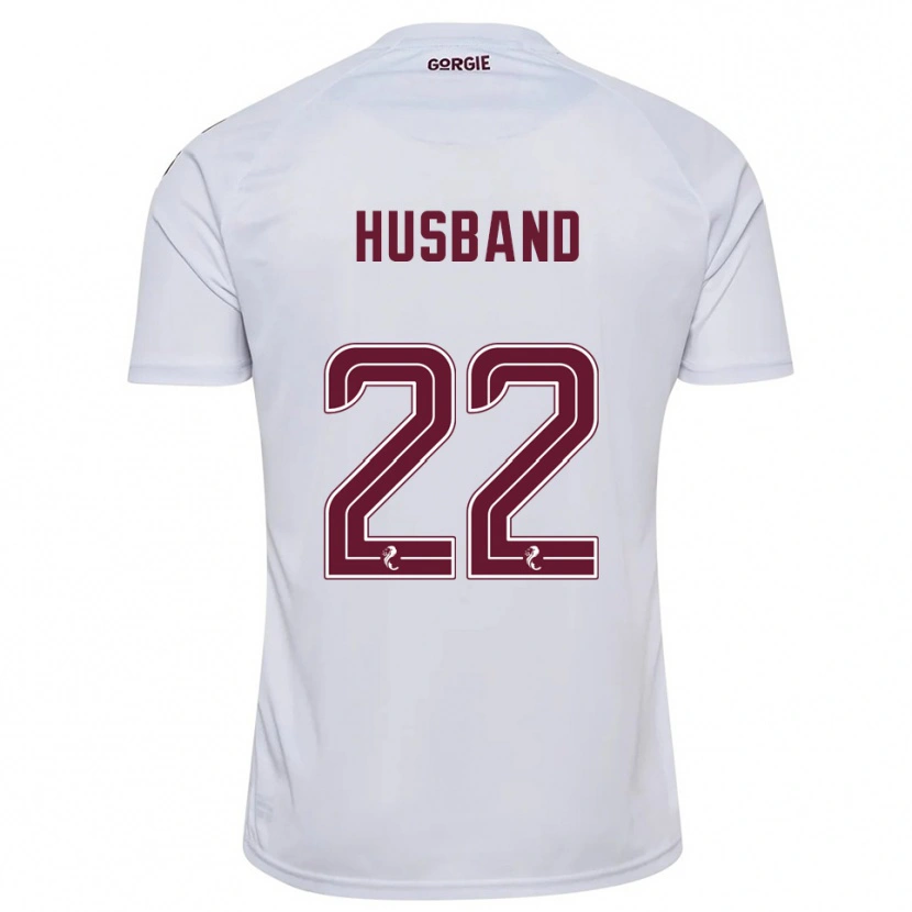 Danxen Mujer Camiseta Jessica Husband #22 Blanco Borgoña 2ª Equipación 2025/26 La Camisa México