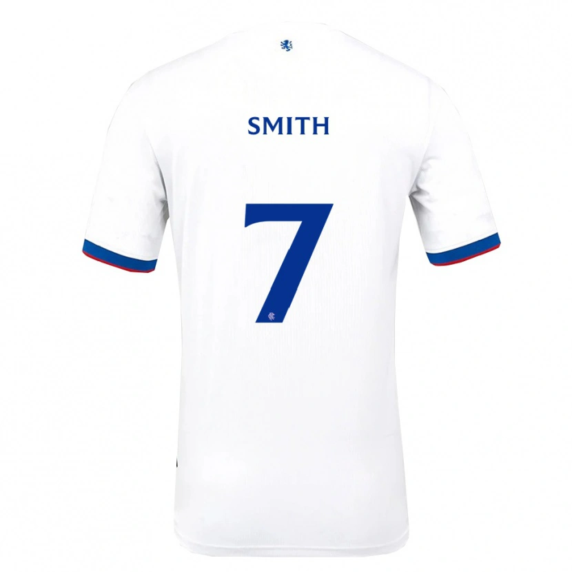 Danxen Mujer Camiseta Alexander Smith #7 Blanco Rojo Azul 2ª Equipación 2025/26 La Camisa México