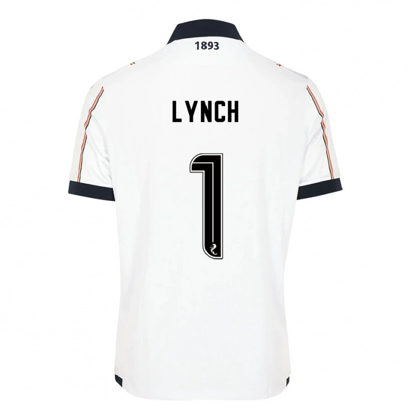 Danxen Mujer Camiseta Ruaridh Lynch #1 Blanco Azul Marino Rojo 2ª Equipación 2025/26 La Camisa México