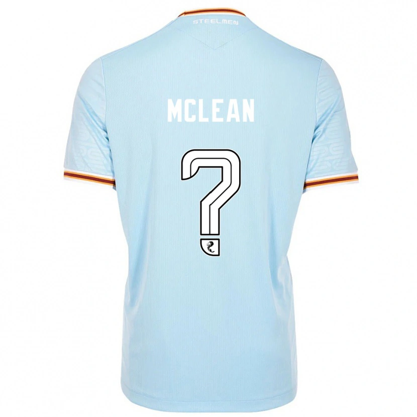 Danxen Mujer Camiseta Harry Mclean #0 Celeste 2ª Equipación 2025/26 La Camisa México