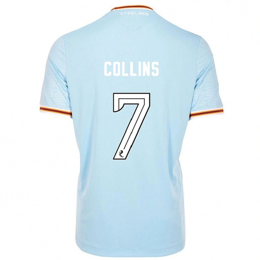 Danxen Mujer Camiseta Bailley Collins #7 Celeste 2ª Equipación 2025/26 La Camisa México