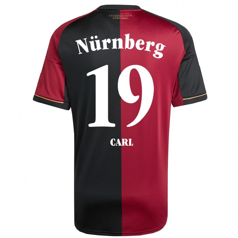 Danxen Niño Camiseta Ferdinand Carl #19 Borgoña Negro 1ª Equipación 2025/26 La Camisa México