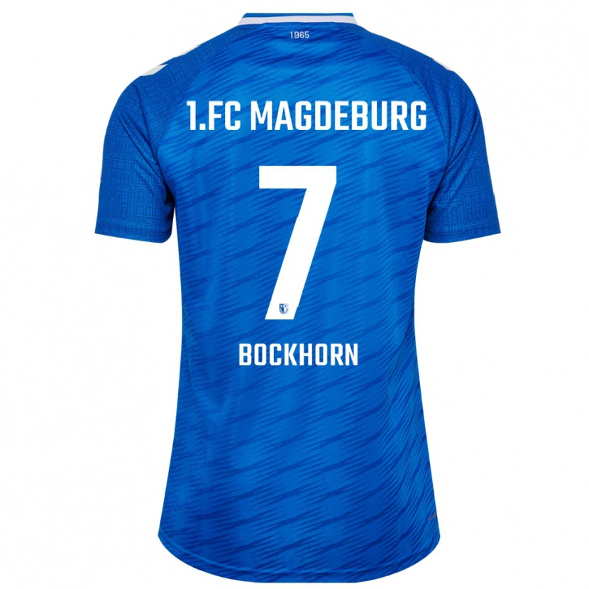 Danxen Niño Camiseta Herbert Bockhorn #7 Azul Blanco 1ª Equipación 2025/26 La Camisa México