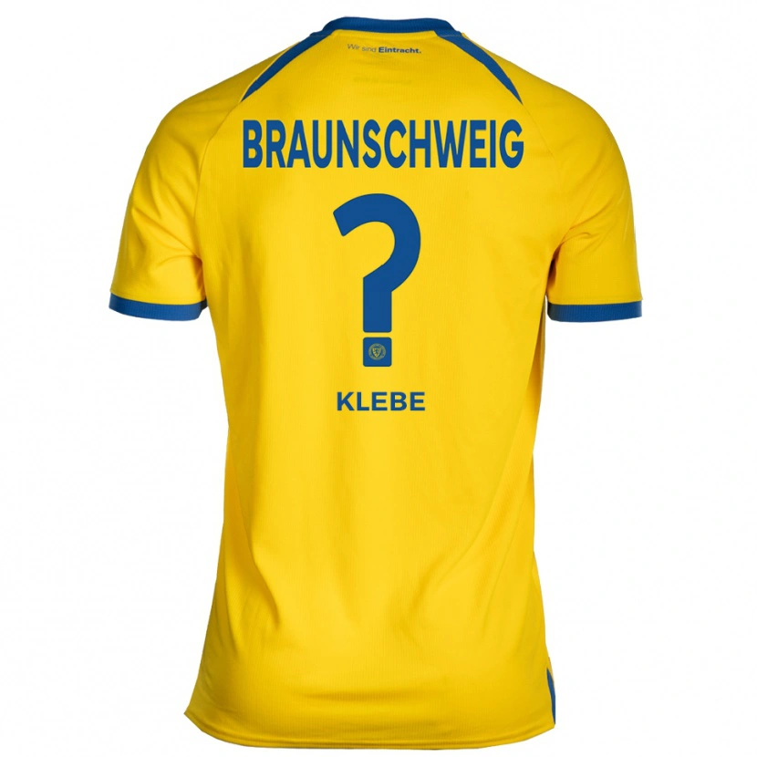 Danxen Niño Camiseta Celina Klebe #0 Amarillo Azul 1ª Equipación 2025/26 La Camisa México