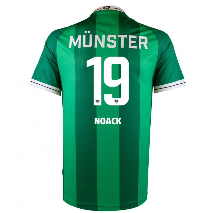 Danxen Niño Camiseta Finn Noack #19 Verde Blanco 1ª Equipación 2025/26 La Camisa México