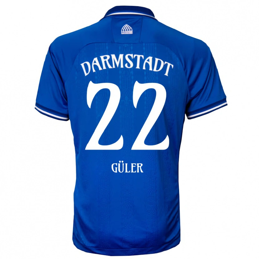 Danxen Niño Camiseta Serhat-Semih Güler #22 Azul Blanco 1ª Equipación 2025/26 La Camisa México
