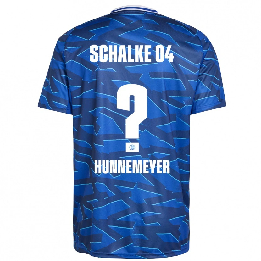Danxen Niño Camiseta Maja Hünnemeyer #0 Azul Real Blanco 1ª Equipación 2025/26 La Camisa México