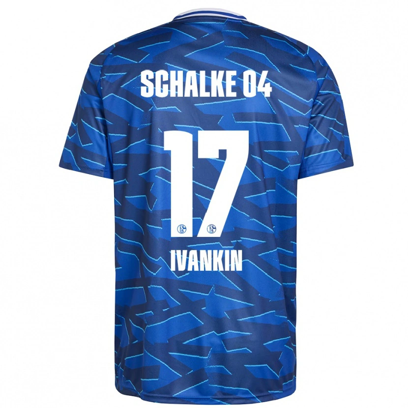 Danxen Niño Camiseta Alexander Ivankin #17 Azul Real Blanco 1ª Equipación 2025/26 La Camisa México