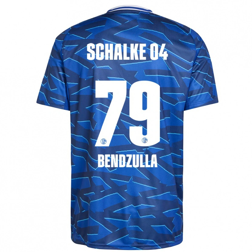 Danxen Niño Camiseta Leonie Bendzulla #79 Azul Real Blanco 1ª Equipación 2025/26 La Camisa México
