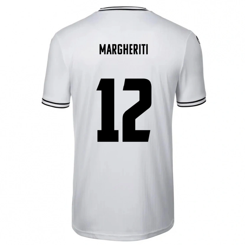 Danxen Niño Camiseta Danilo Margheriti #12 Blanco Negro 1ª Equipación 2025/26 La Camisa México