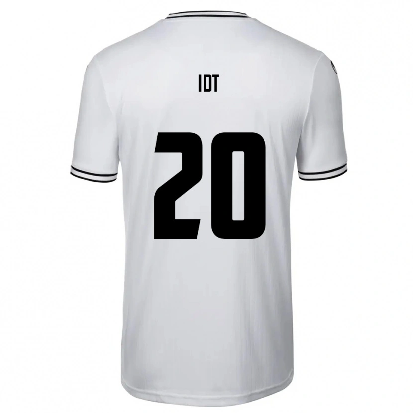 Danxen Niño Camiseta David Idt #20 Blanco Negro 1ª Equipación 2025/26 La Camisa México