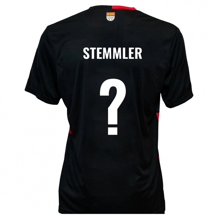 Danxen Niño Camiseta Sophie Stemmler #0 Negro Rojo 1ª Equipación 2025/26 La Camisa México
