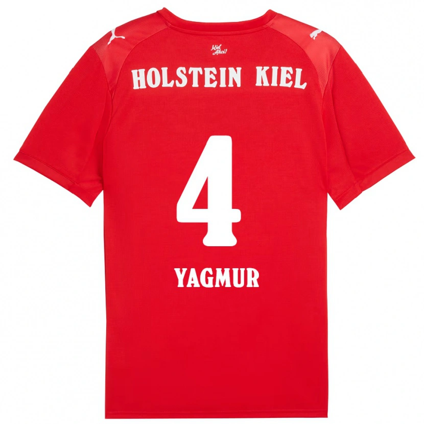Danxen Niño Camiseta Zehra Yagmur #4 Rojo Azul 2ª Equipación 2025/26 La Camisa México