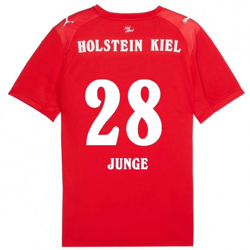 Danxen Niño Camiseta Leland-Jordan Junge #28 Rojo Azul 2ª Equipación 2025/26 La Camisa México