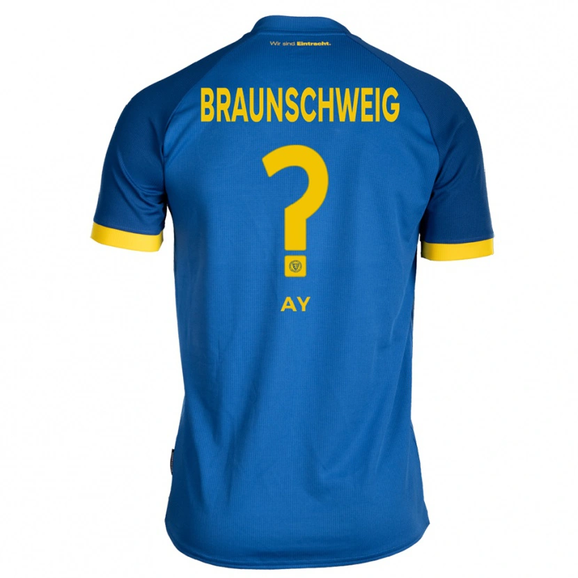 Danxen Niño Camiseta Berk Ay #0 Azul Real Amarillo 2ª Equipación 2025/26 La Camisa México