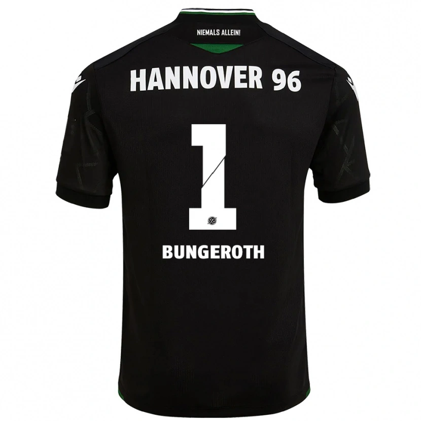 Danxen Niño Camiseta Leah Bungeroth #1 Negro Verde 2ª Equipación 2025/26 La Camisa México