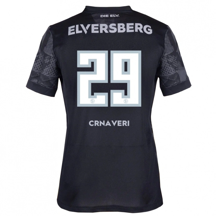 Danxen Niño Camiseta Laureta Crnaveri #29 Negro Gris 2ª Equipación 2025/26 La Camisa México