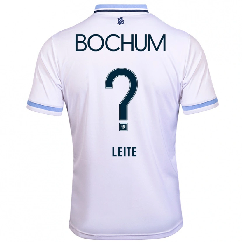 Danxen Niño Camiseta Ana Leite #0 Blanco Azul Cielo 2ª Equipación 2025/26 La Camisa México