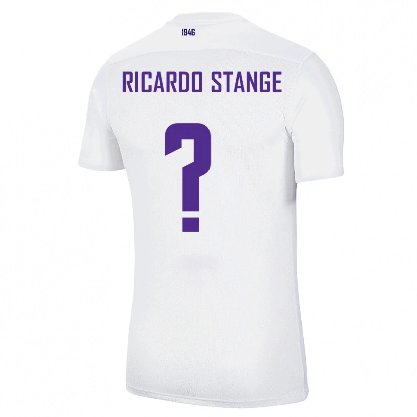 Danxen Niño Camiseta Andres Ricardo Stange #0 Blanco Verde 2ª Equipación 2025/26 La Camisa México