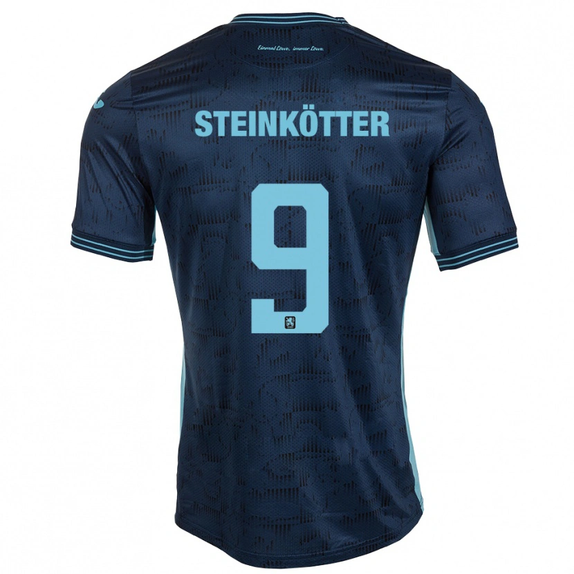 Danxen Niño Camiseta Justin Steinkötter #9 Azul Real 2ª Equipación 2025/26 La Camisa México