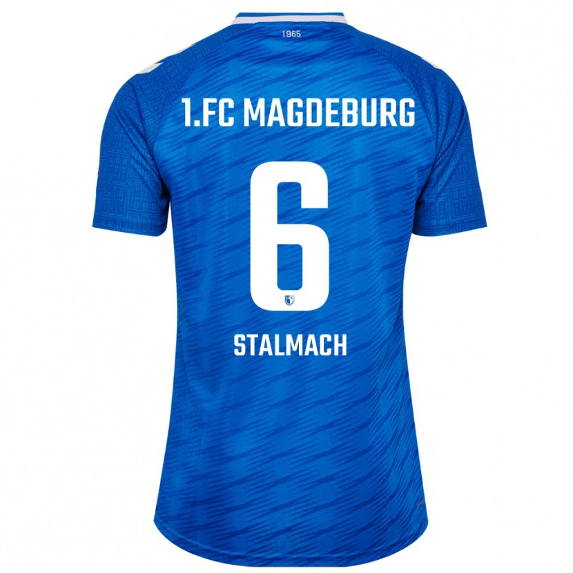 Danxen Hombre Camiseta Dariusz Stalmach #6 Azul Blanco 1ª Equipación 2025/26 La Camisa México